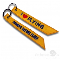 I Love Flying tag