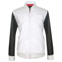 Dual Tone Polo Jacket