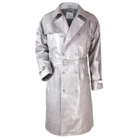 Trench Overcoat Jacket M127-#Cement 