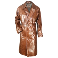 Trench Overcoat Jacket M127- #Chestnut 