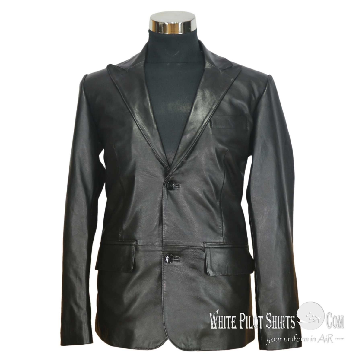 Peak lapel 2 buttons - Suit Style jacket | Leather Jackets | Men's ...