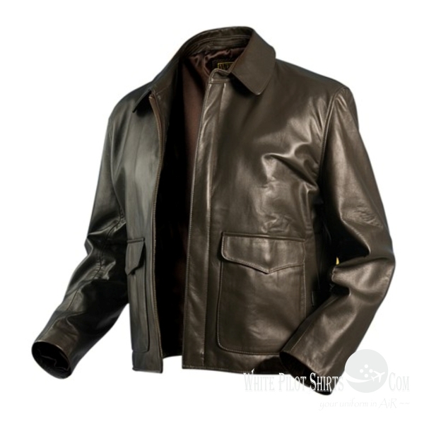 A-2 Flight Jacket - Dark Brown | Leather Jackets | Men's Leather ...