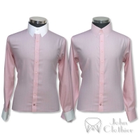 Tab Pink Herringbone