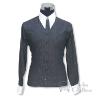 Spear Black Grey Stripe Texture