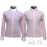 Tab Pink Gingham Checks